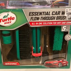 Turtle wax Essential Car Wash Brush Kit, never used